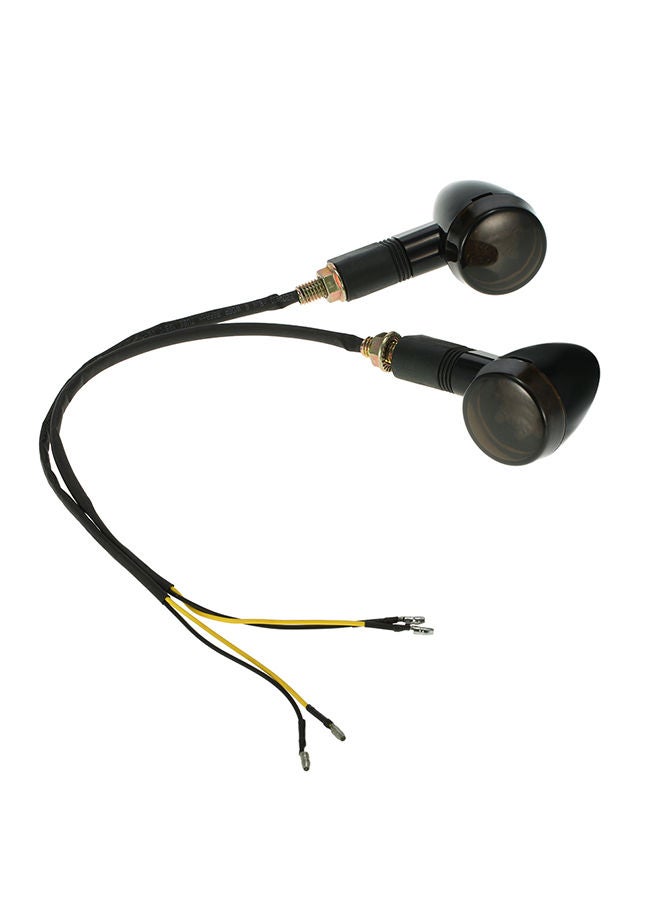 إسكدنيا زوج من مصابيح إشارة الانعطاف بإضاءة LED للدراجات النارية تناسب جميع أنواع سيارات كافيه ريسر المخصصة - Image 1