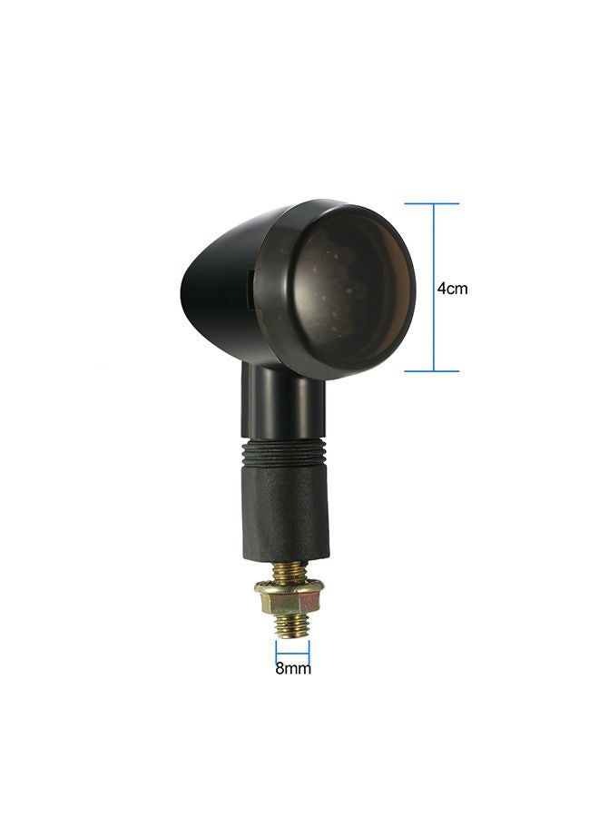 إسكدنيا زوج من مصابيح إشارة الانعطاف بإضاءة LED للدراجات النارية تناسب جميع أنواع سيارات كافيه ريسر المخصصة - Image 5