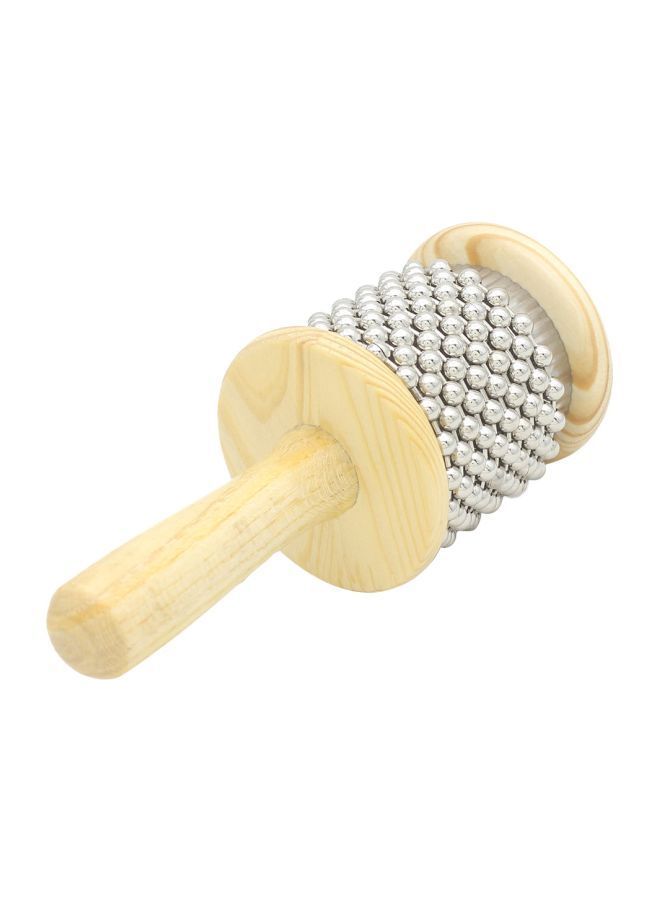 NIBEMINENT Wooden Beaded Cabasa Percussion - Image 1