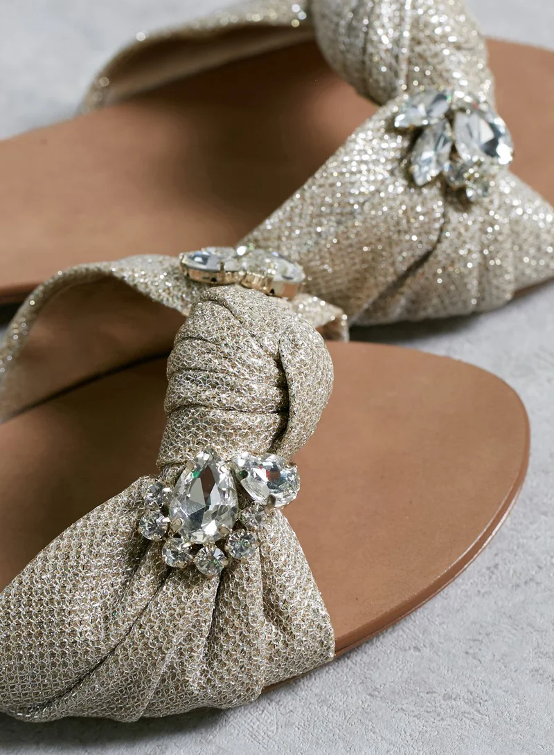 Dune LONDON Gem Knot Slides