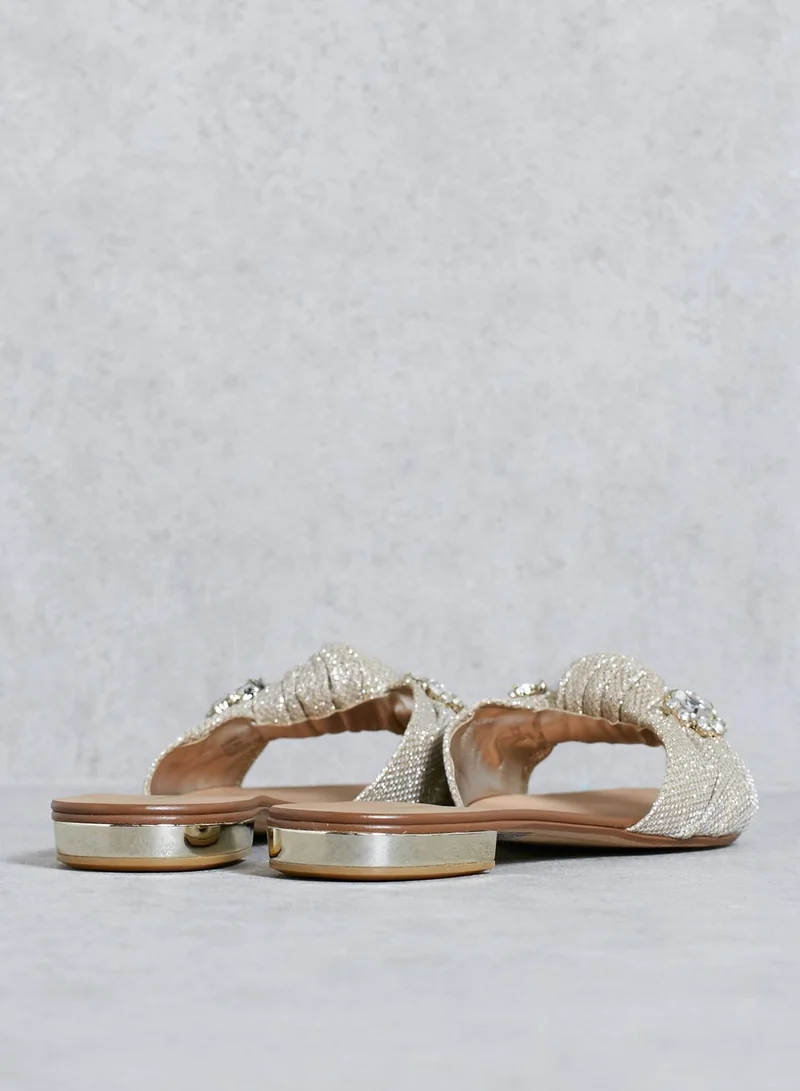 Dune LONDON Gem Knot Slides