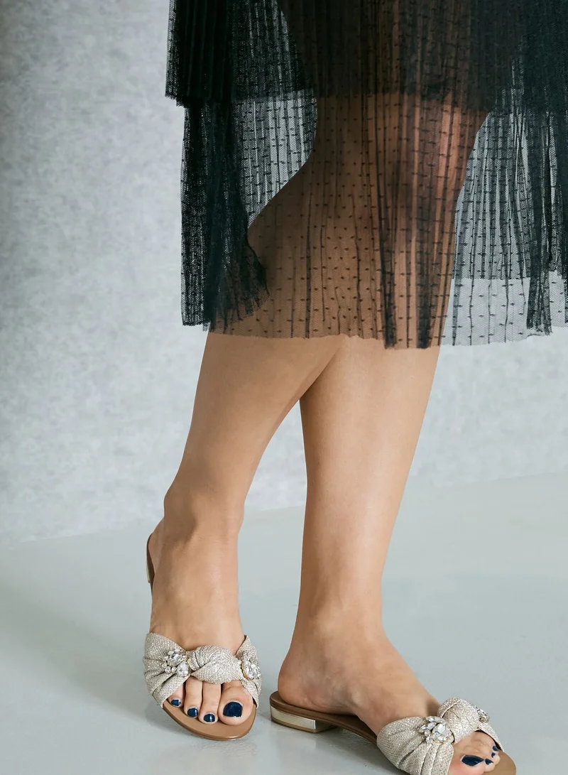 Dune LONDON Gem Knot Slides