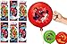 JARU Marvel Avengers Spiderman Giant Punch Balloons for Kids 6 Pack 12 Units Inflatable Bouncy Rubber Punching Balloons Super Hero Toys Goodie Bags Stuffers for Kids 68006 - Image 3
