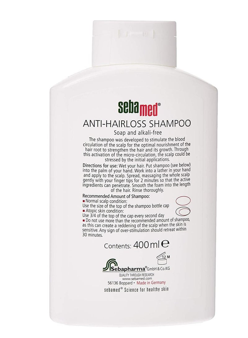 سيباميد شامبو مضاد لتساقط الشعر 400 مل - Image 4