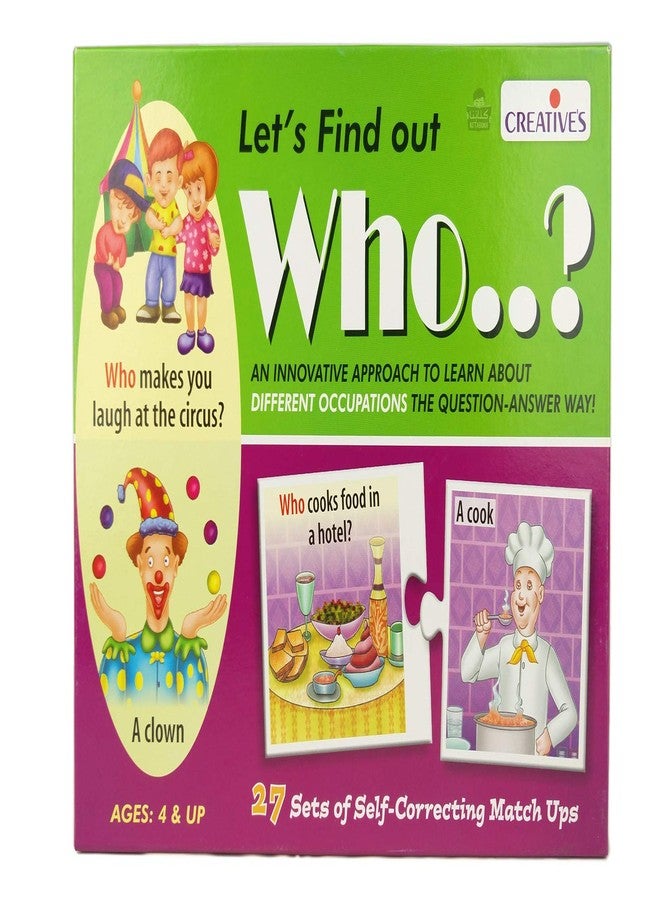 Creative Educational Aids P. Ltd. What Things are Made of & Let's Find Out- Who? Combo - Image 4