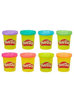 Play-Doh Play-Doh Neon Pack (8 Tubs)  - Image 2