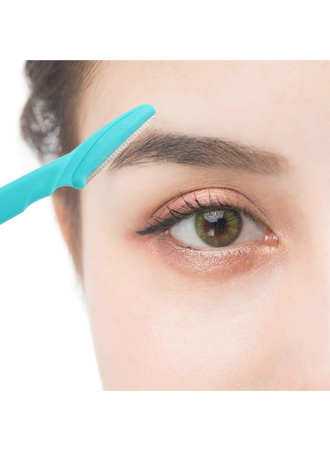 Mooerca Eyebrow Razor 62 Pcs Multipurpose Exfoliating Dermaplaning Tool Trimming And Shaving Grooming For Face And Eyebrow Shaper For Women And Man - Image 5