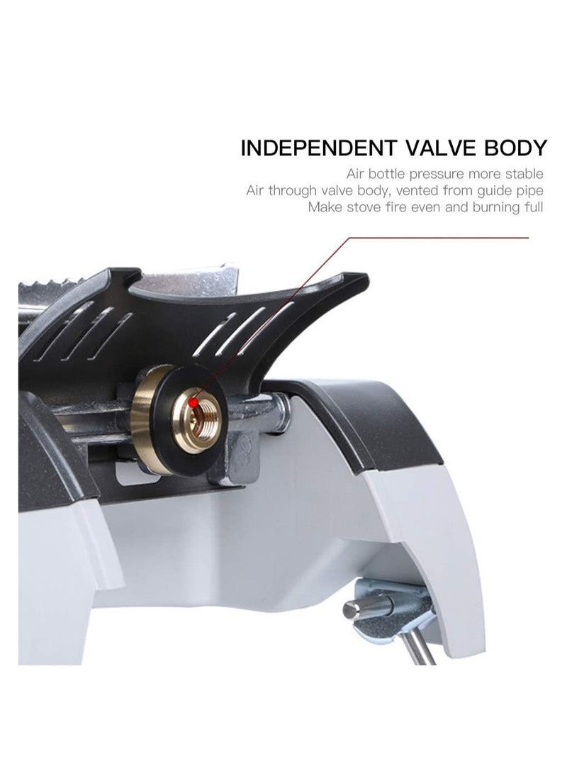 PAMCHAL صندوق موقد للتخييم مع حامل فضي - Image 4