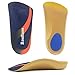 RooRuns Arch Support RooRuns 34 Orthotic Shoe Inserts for OverPronation Plantar Fasciitis Heel Pain Relief High Arch Support Insoles for Men and Women for Running Walking - Image 1