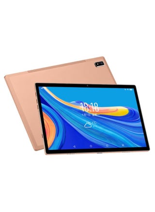 BDF P30 4G LTE Tablet PC 10.1 inch 8GB Plus 128GB Android 11 MTK6755 Octa Core with Leather Case Support Dual SIM EU Plug Gold - pzsku/Z7D31C67CC9017B90691CZ/45/_/1717261358/6b0e041f-0d3f-4794-9299-08c0ce70f90b