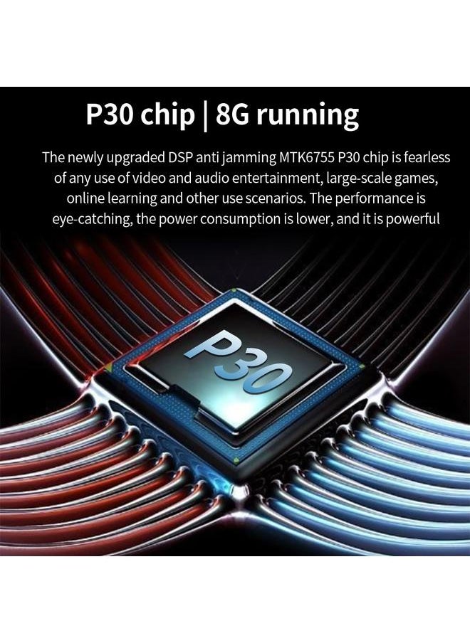 BDF P30 4G LTE Tablet PC 10.1 inch 8GB Plus 128GB Android 11 MTK6755 Octa Core with Leather Case Support Dual SIM EU Plug Gold