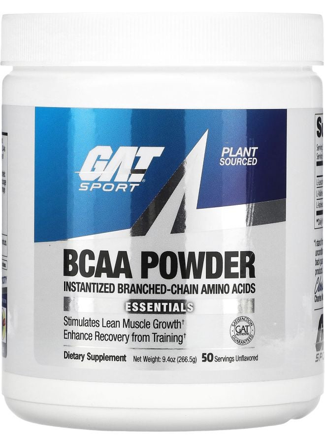 BCAA Powder Unflavored 9.4 oz (266.5 g)
