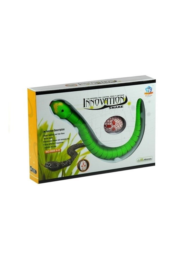 Remote Control Rattle Snake Realistic Robot Snake Toy with Infrared Receiver | Rc Animal Prank Toy Perfect for Kids Ages 4+ or for Adult Pranks  Makes a Great Gift - Image 4