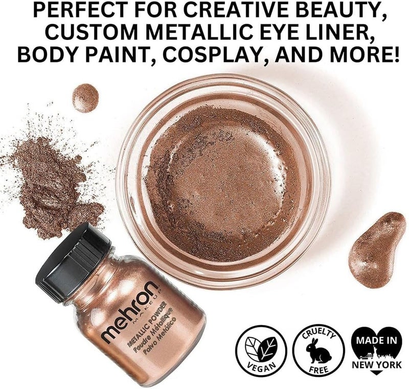 Mehron Metallic Powder - Copper - Image 3