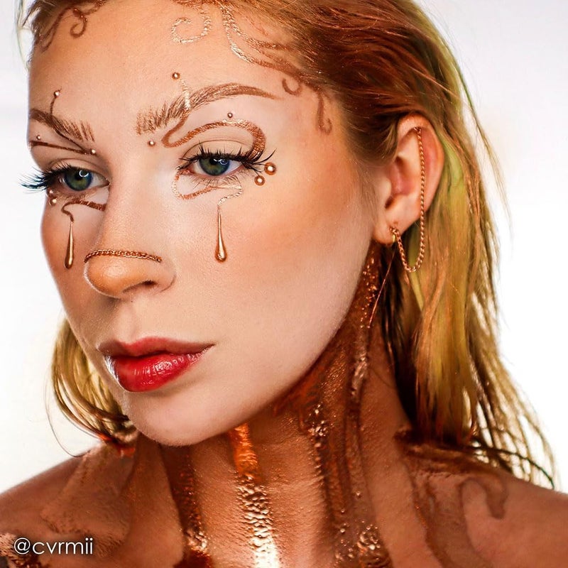 Mehron Metallic Powder - Copper - Image 2