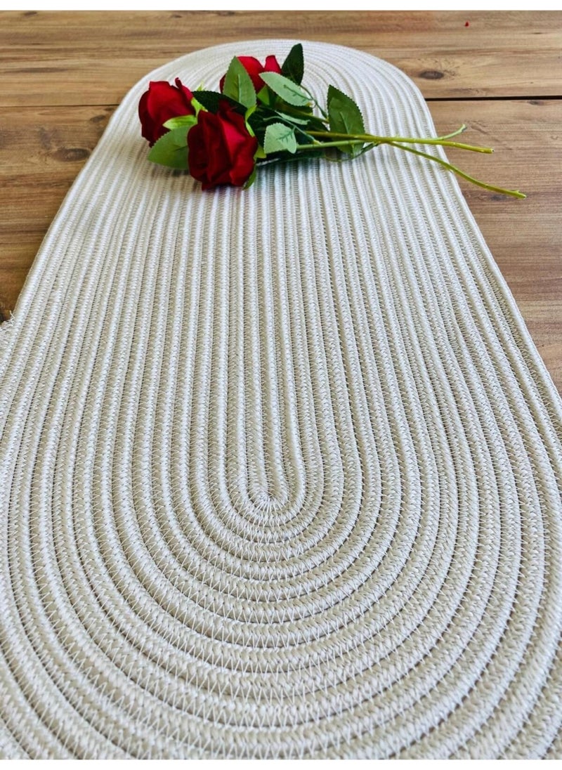 Jute, Wicker, Decorative Tablecloth, Runner 35X100 Cm, American Service, Coffee Table Cloth, Bohemian Style - pzsku/Z7D32024E8EC7A74569C3Z/45/_/1740652128/c3a113ee-b59f-47f8-8281-8478d1e217f4