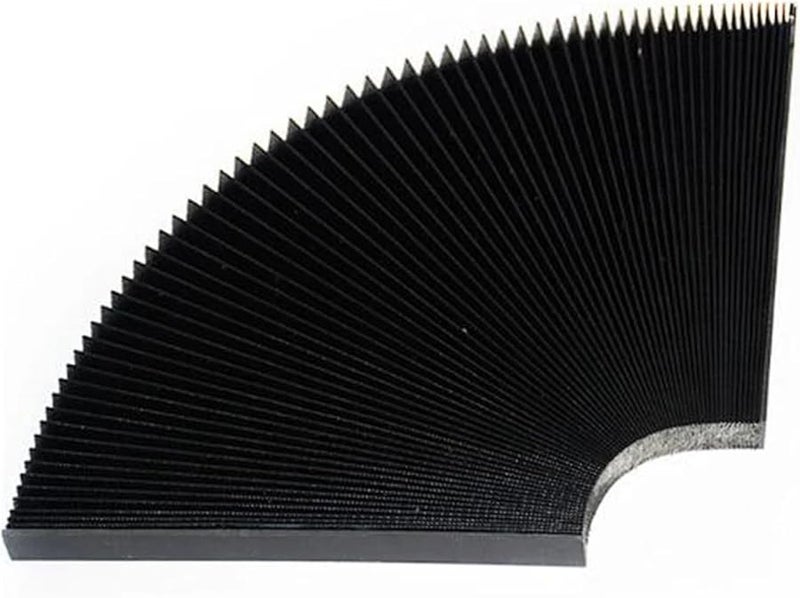 منفاخ قضيب حماية واقية درع تلسكوبي غطاء غبار مقاوم للماء 160x15x1500 مم - Image 1