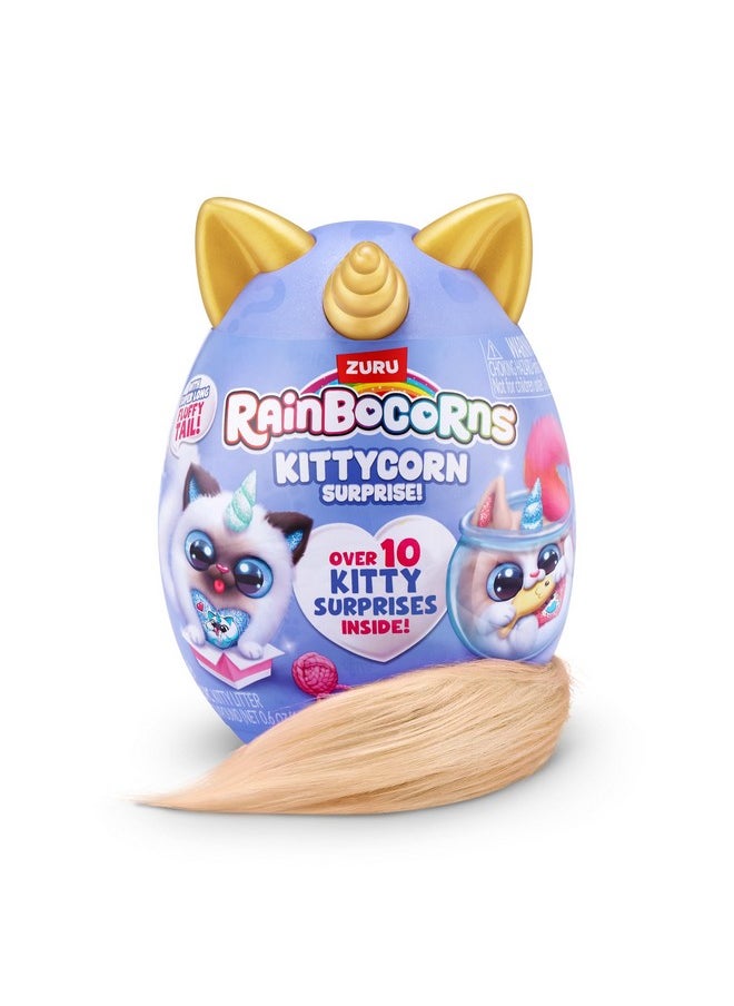 Rainbocorns Kittycorn Surprise Series 3 (Persian) By Zuru, Plush Toy, Collectible Plush Stuffed Animal, Slime, Surprise Eggs For Girls  - Image 2