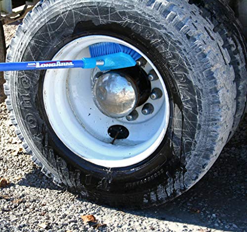Mr. Long Arm Mr Long Arm, Inc. 0483M Bi-Level Flow-Thru Soft Brush, Blue - Image 4