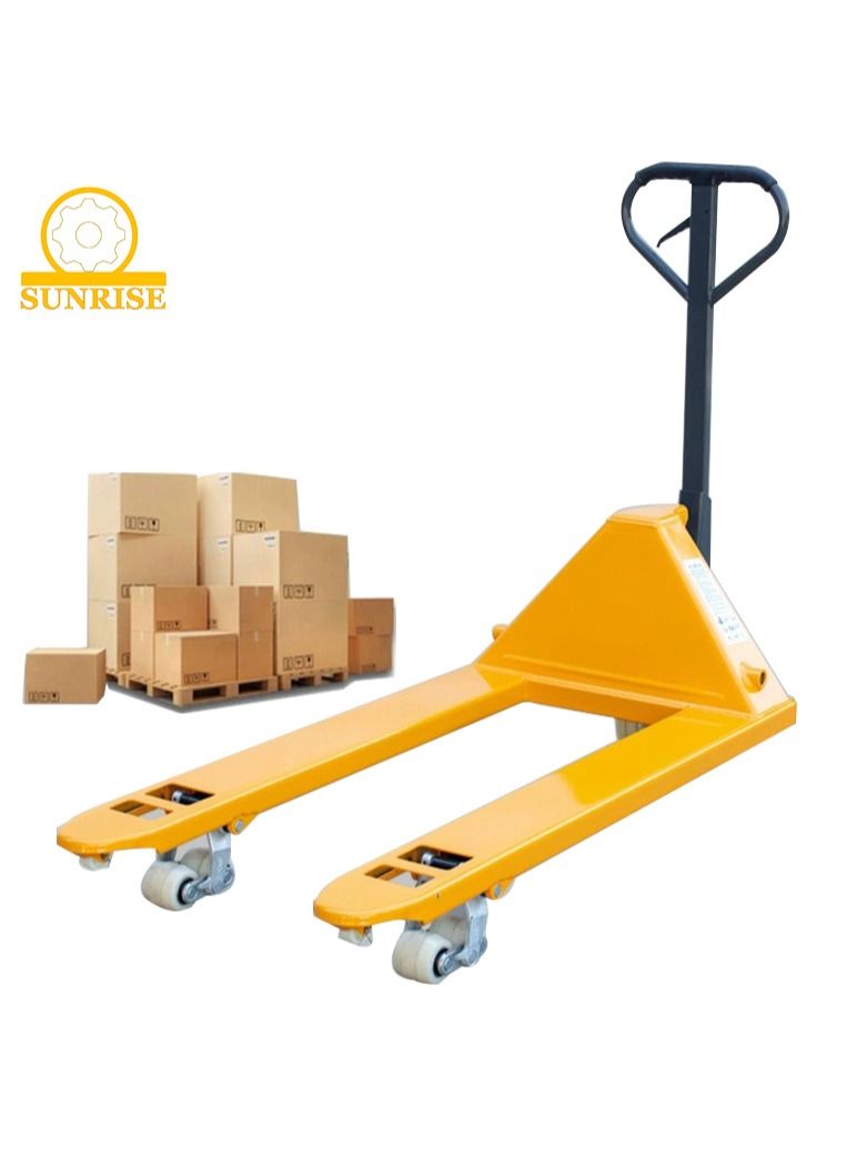 SUNRISE Hand Pallet Truck 3 tons Jack Trolley Heavy Duty For Warehouse Factory Cargo Material Transport - Image 1