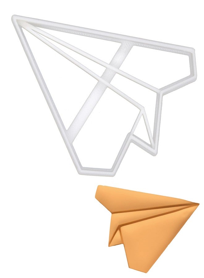 Bakerlogy Origami Plane cookie cutter, 1 piece - Bakerlogy - Image 1