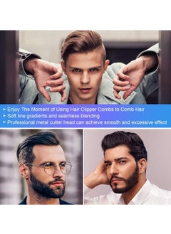 SYOSI Hair Clipper Limit Guide Combs Replacement Guards Set Attachment Guide Combs Compatible with Many Wahl Clippers and Trimmers,Hair Clipper Limit Comb Guide  - Image 5