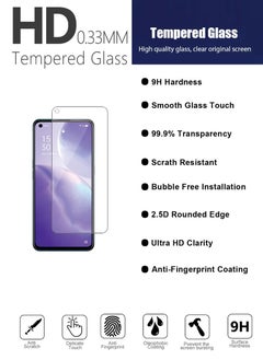 2 Pieces  Tempered Glass Screen Protector Clear Designed For Oppo Reno5 5G Full Screen Coverage And Bubble Free - pzsku/Z7D32BF0B0437EF8AD918Z/45/_/1725569403/115df9e3-7b4c-44ac-9b15-462b802c61c4