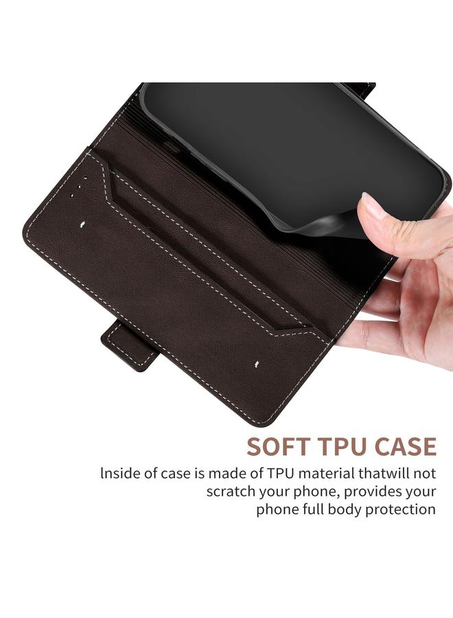 S-TOP Case For OPPO A94 5G Stitching Side-Magnetic RFID Leather Phone Case - Image 5