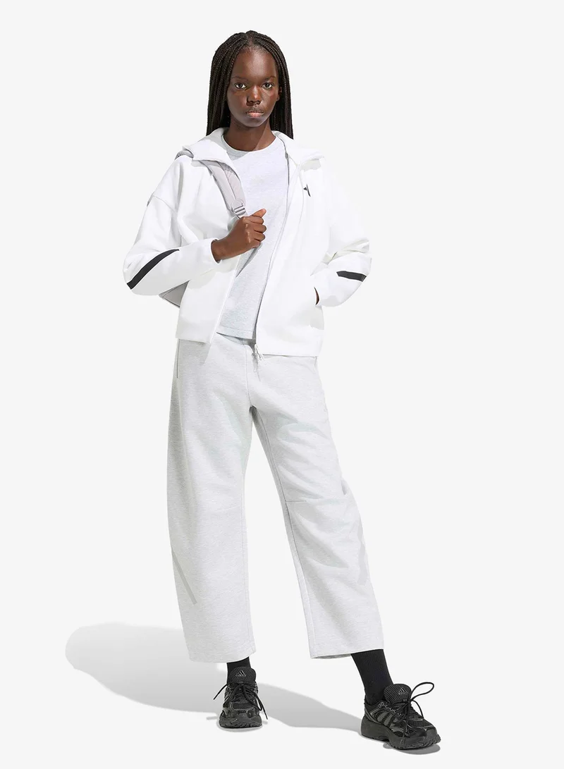 Adidas WHITE Z.N.E. Hoodie for Women | Best Price UAE