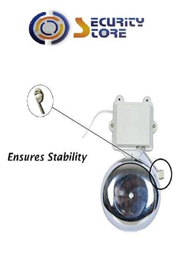 Security Store 4 Inch School Gong Bell Covers 100 Meter of Area - Image 3