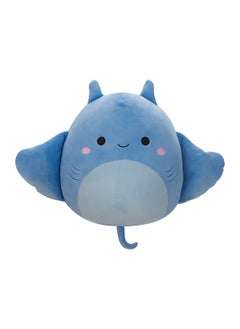 Squishmallows Medium Plush 12 inch Lux Blue Manta Ray Officially Licensed Kellytoy Plush Toy Colorful Soft Gift for Kids Girls & Boys Washable Squishy Stuff Toy Multicolor All Age  - Image 5
