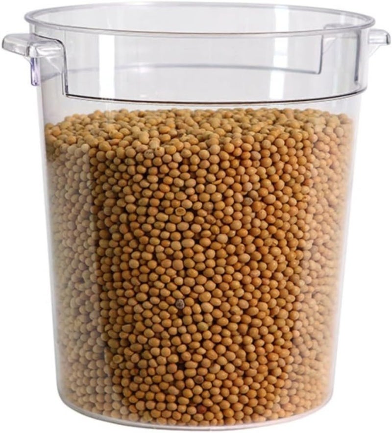 PC Round Food Storage Container - 20L Capacity