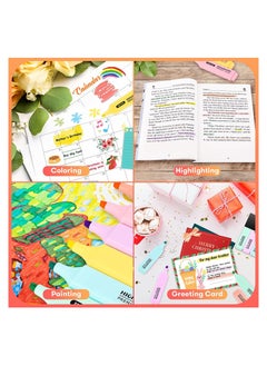 Y&D Highlighters, 6Colors Pastel Colors Highlighter Set, Assorted Highlighters Pens, Chisel Tip Marker Pens for Adults Kids Students Journaling Highlighting Planner Notes, Office School Supplies  - Image 5