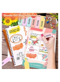Y&D Highlighters, 6Colors Pastel Colors Highlighter Set, Assorted Highlighters Pens, Chisel Tip Marker Pens for Adults Kids Students Journaling Highlighting Planner Notes, Office School Supplies  - Image 4