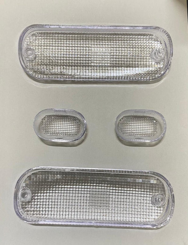 AUTO MT Maruti Alto Zen Maruti 800 Maruti Alto Front Indicator Halogen Transparent Glass Set Of 4Pc Maruti Car Spare Part Accessories - Image 2