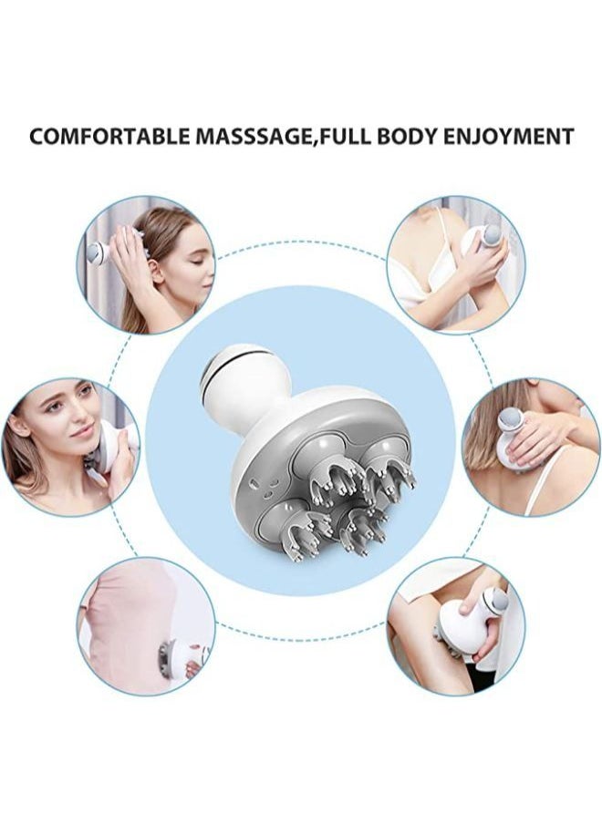 Generic Wireless Hair Scalp Massager with Kneading Massage Nodes for Whole Body  - Image 4