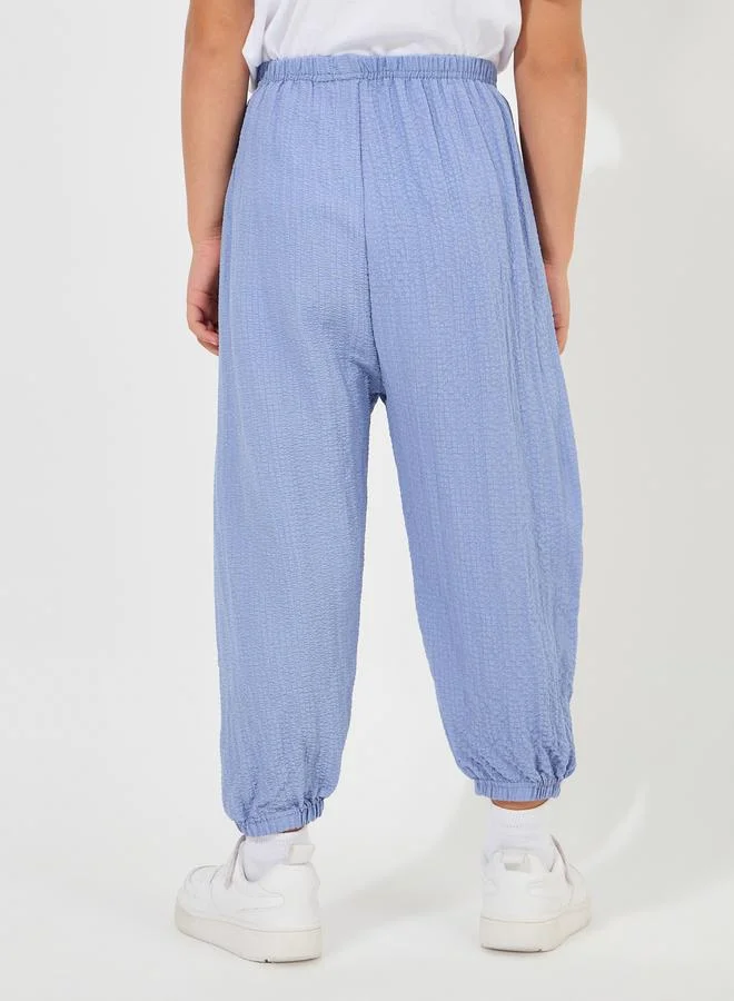 Styli Patch Detail Lightweight Pants