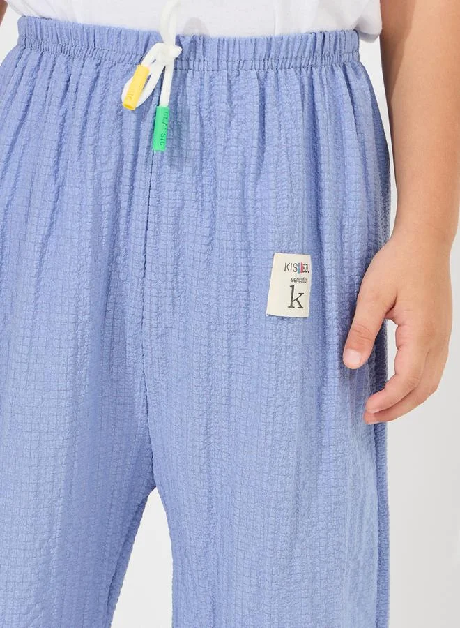 Styli Patch Detail Lightweight Pants