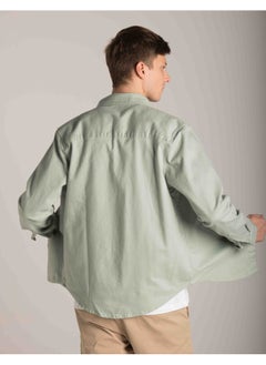 Marco Bergamo PATCH POCKETS PLAIN OVERSHIRT  - Image 4