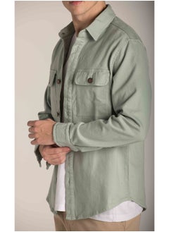 Marco Bergamo PATCH POCKETS PLAIN OVERSHIRT  - Image 3