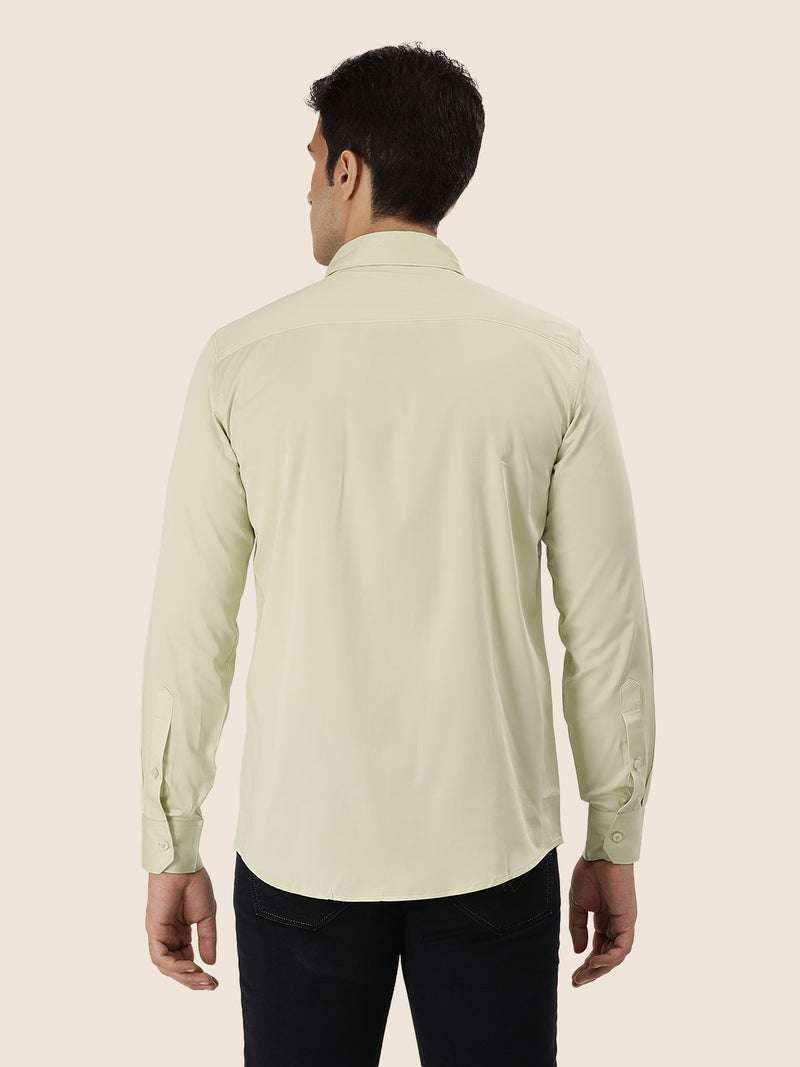 AMSWAN MAROON CASUAL SHIRT FOR MEN'S - Image 4