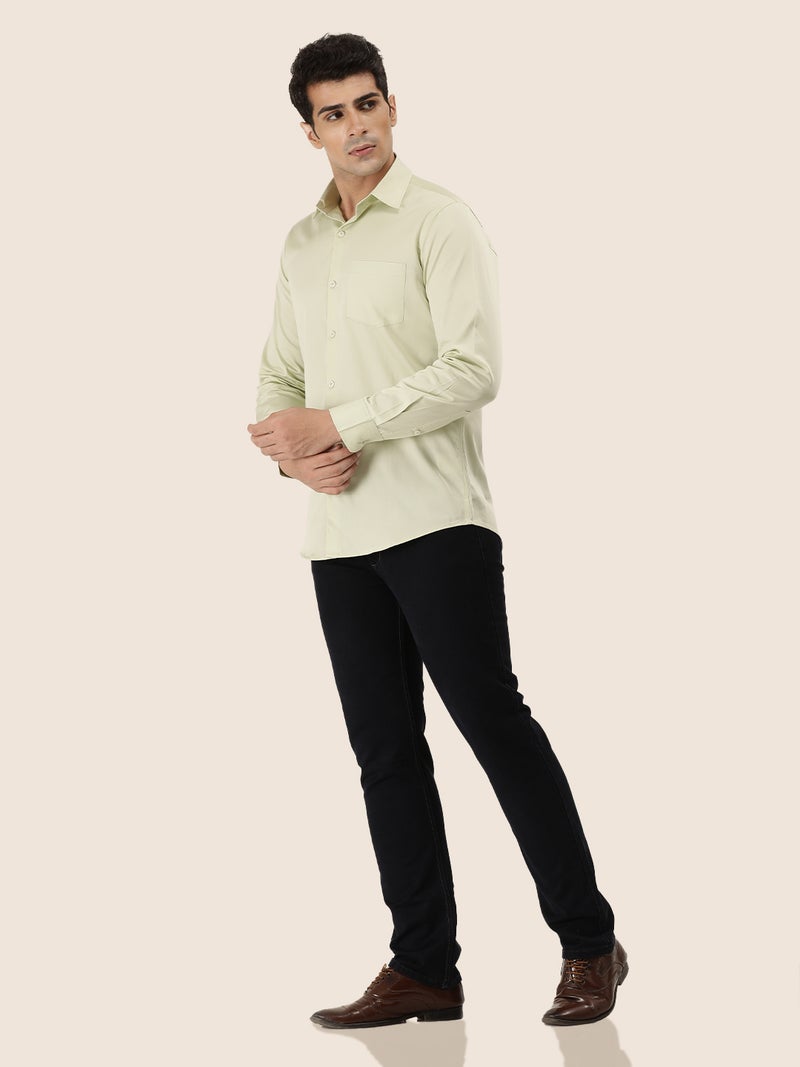 AMSWAN MAROON CASUAL SHIRT FOR MEN'S - Image 2