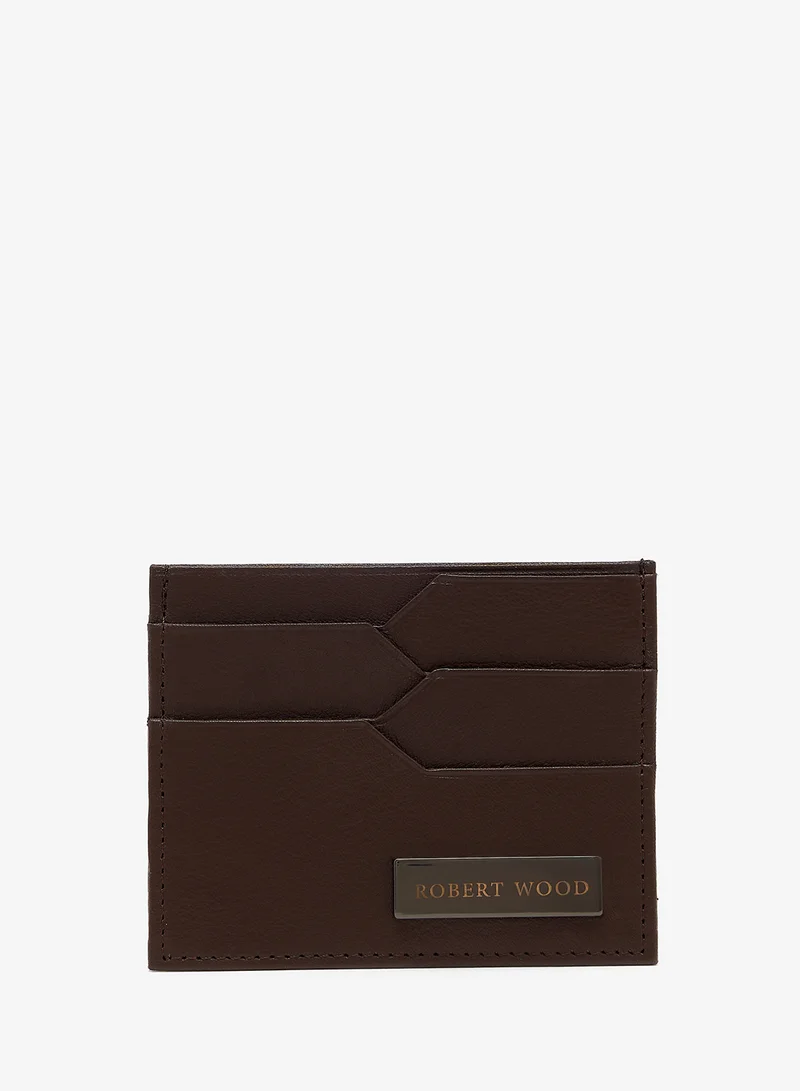 Robert Wood  Genuine leather wallet, card holder & key ring gift set for Men | Best Price UAE