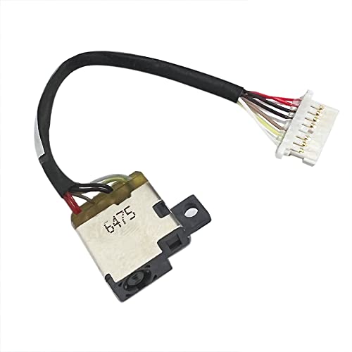 GinTai DC Power Jack Harness Cable Socket Plug Port Replacement for HP Spectre X360 13-4193dx 13-4193nr 13-4194dx 801513-001 - Image 1