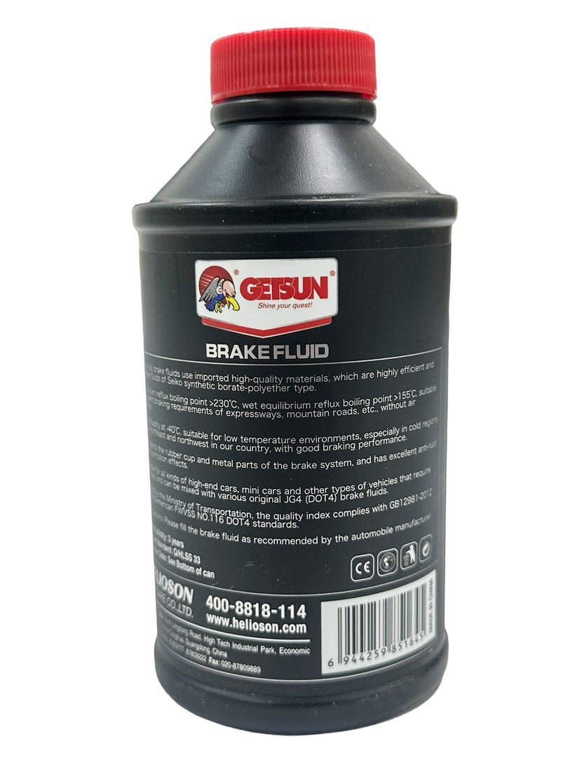 GETSUN Brake Fluid DOT 3 354ml – Automotive Brake Fluid with Anti-Rust and Anti-Corrosion Formula - Image 2