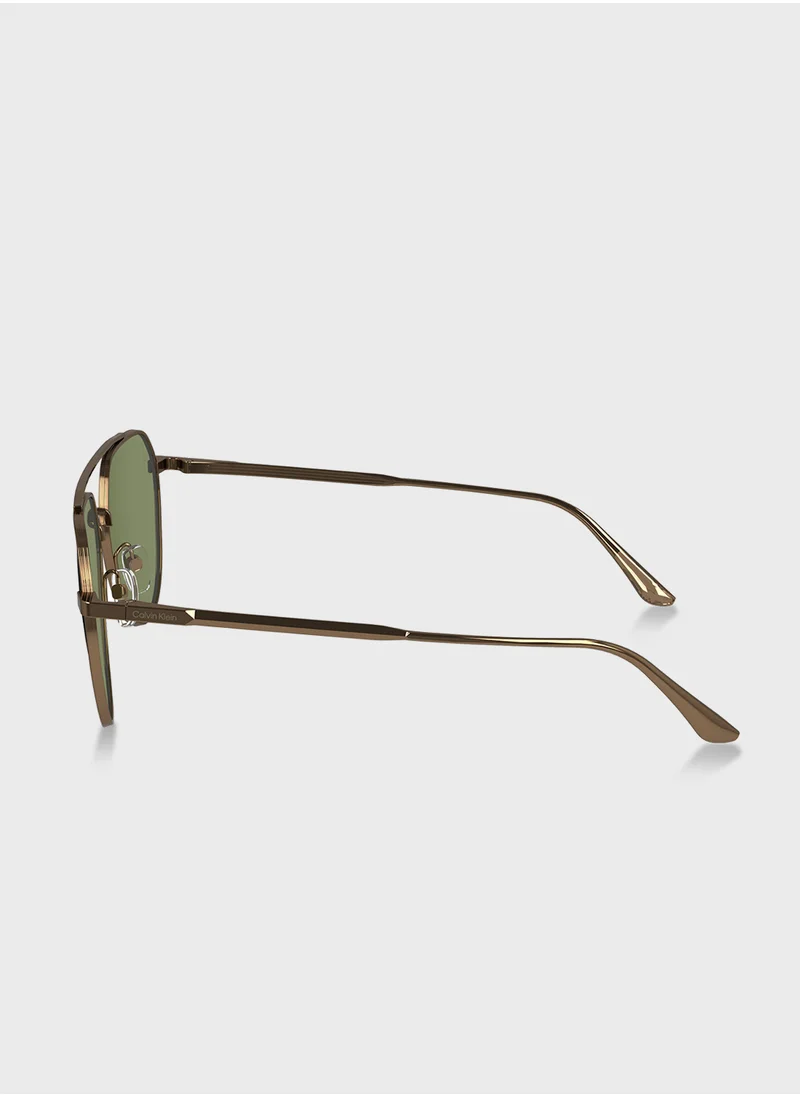 CALVIN KLEIN Aviator Sunglasses Ck24100S