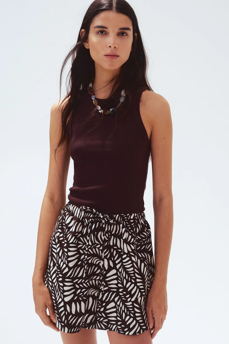 اتش اند ام شورت برباط خصر