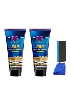 Generic Car Scratch Remover Kit, 2 Pcs 60ml Car Scratch Repair Paste, Scratch Removal Paste for Repairing Car Scratches, Car Maintenance and Refurbishment Paint Scratch Polishing Repair Paste  - Image 1