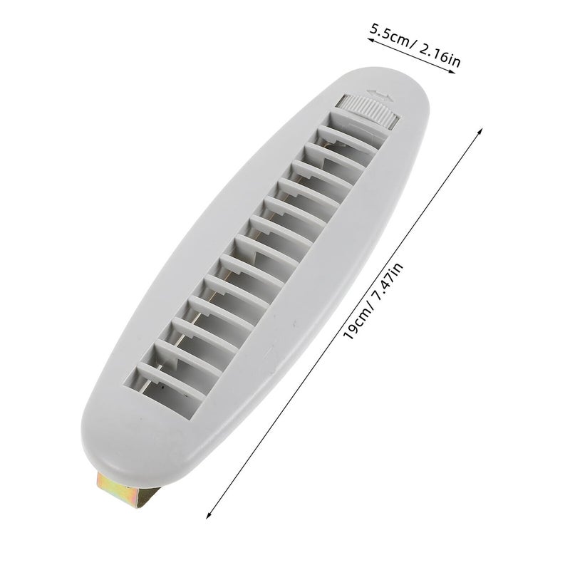 Adjustable Car Air Vent Damper for Dashboard RVs Buses Campers Universal Ventilation Cover - Image 3