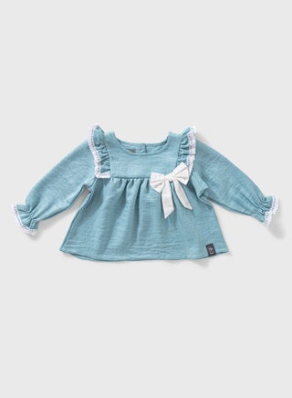 بلوزة كتان للبنات أطفال صغار - pzsku/Z7D343BF77B344BA57D42Z/45/1757610795/c56944a3-e791-4b4e-94a0-d6784a7abc1c